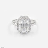 The Majestic Emerald Ring Platinum 950