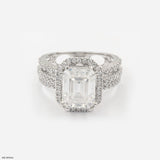 The Glacial Majesty Ring 14K Rose Gold