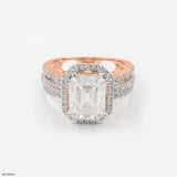 The Glacial Majesty Ring 14K Rose Gold