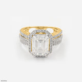 The Glacial Majesty Ring 14K Rose Gold