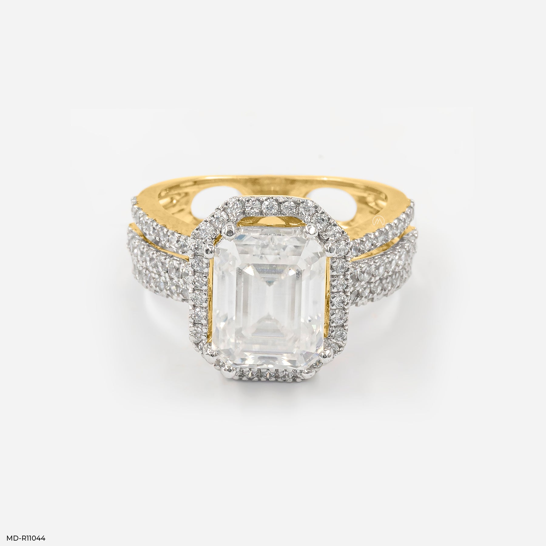 The Glacial Majesty Ring 14K Rose Gold