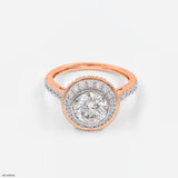 The Timeless Cluster Ring 9K White Gold