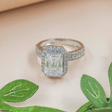 The Two-Tone Triumph Ring 14K White Gold