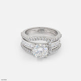 The Trinity Set Ring 14K White Gold