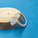 The Royal Emerald Cut Ring 14K Yellow Gold