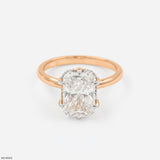 Modern Elegance Radiant Ring 14K Yellow Gold