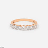 Golden Circle of Light Ring 14K Yellow Gold