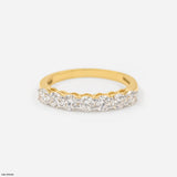 Golden Circle of Light Ring 9K Yellow Gold