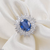 The Queen's Sapphire Ring Platinum 950