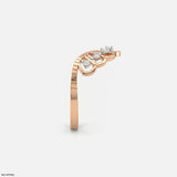 Regal Crown Diamond Ring 9K Yellow Gold