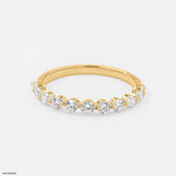 Vow Spark Lab Diamond Solitaire Ring 925 Sterling Silver