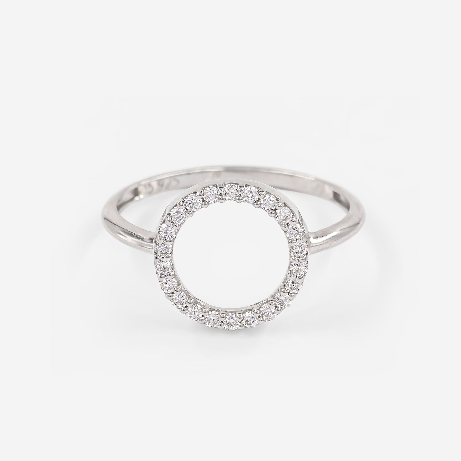 Lab Diamond Halo Dream Ring 925 Sterling Silver