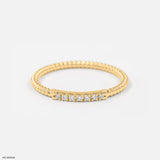 Seven Sparkles Lab Diamond Ring 925 Sterling Silver