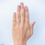 Seven Sparkles Lab Diamond Ring 925 Sterling Silver