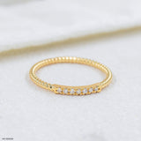 Seven Sparkles Lab Diamond Ring 925 Sterling Silver