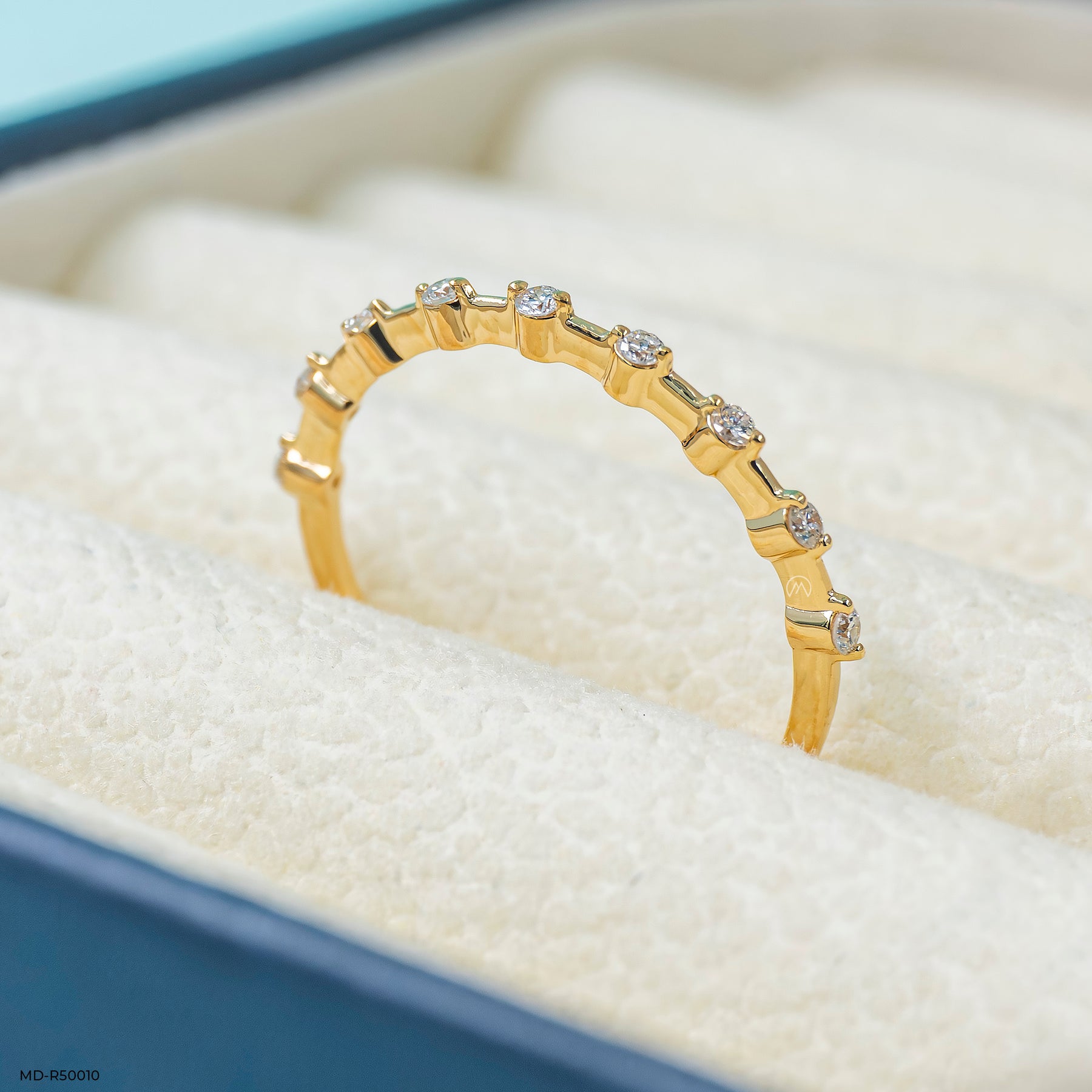 Minimal Lab Diamond Ring 925 Sterling Silver