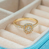 Shine On Lab Diamond Ring 925 Sterling Silver