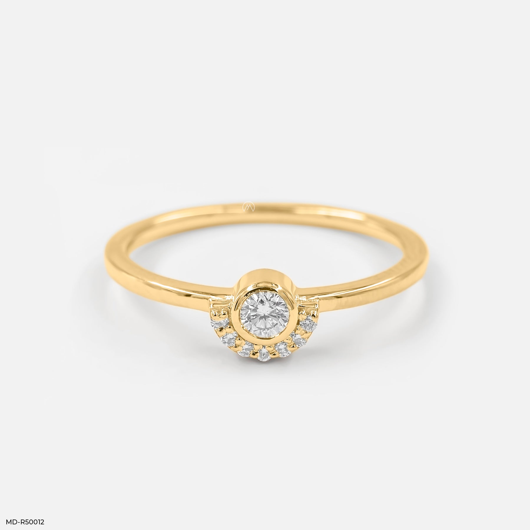 Simplicity Lab Diamond Ring 925 Sterling Silver