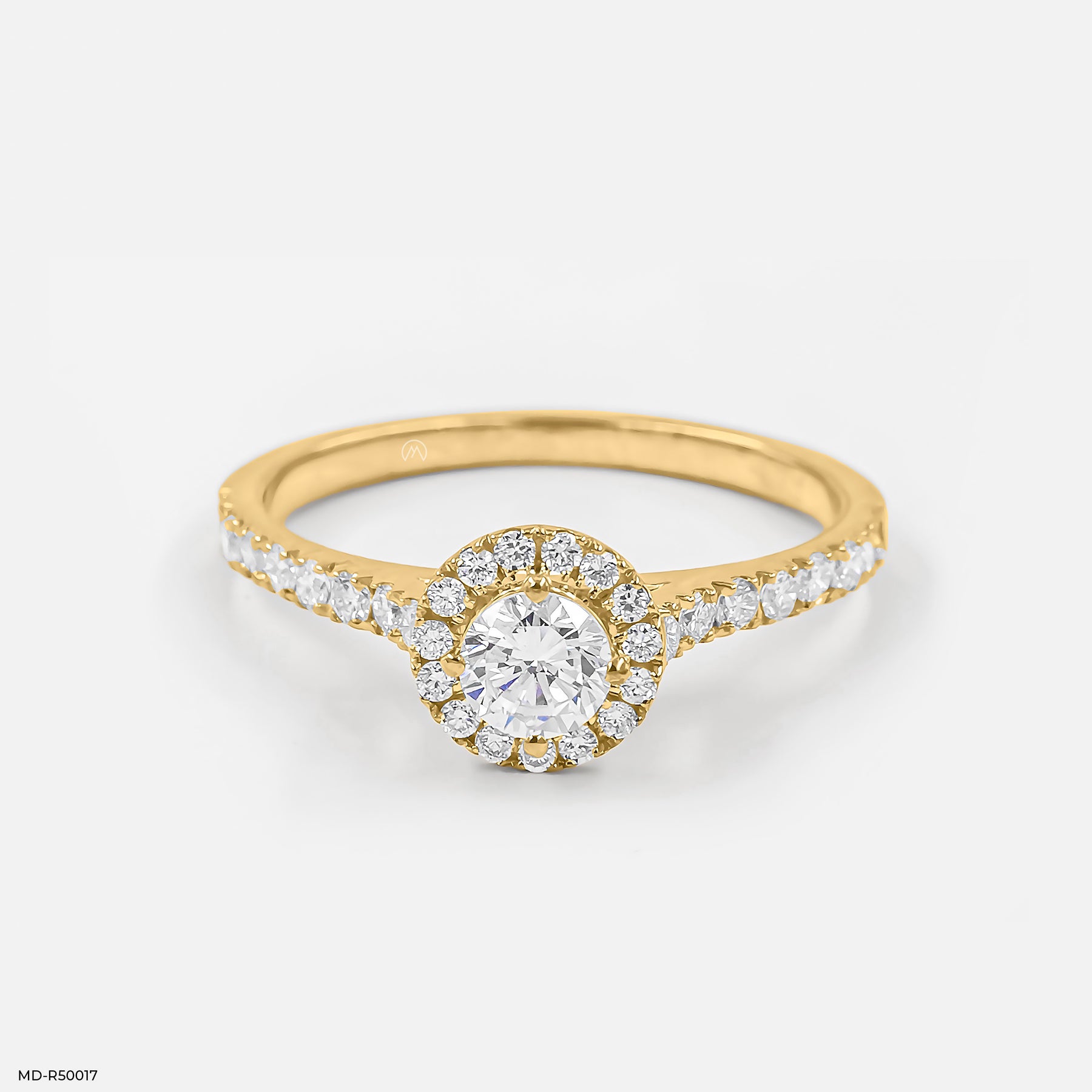 Divine Solitaire Lab Diamond Ring 925 Sterling Silver