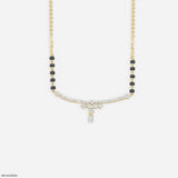 Shiny Liner Diamond Mangalsutra Platinum 950