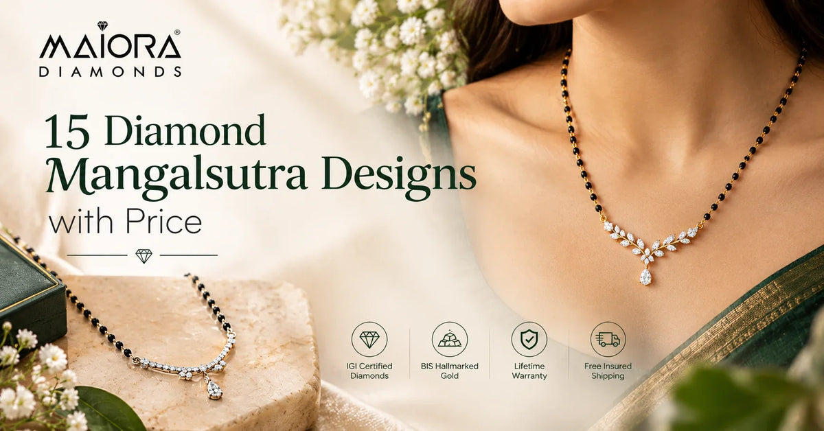 diamond mangalsutra designs with price