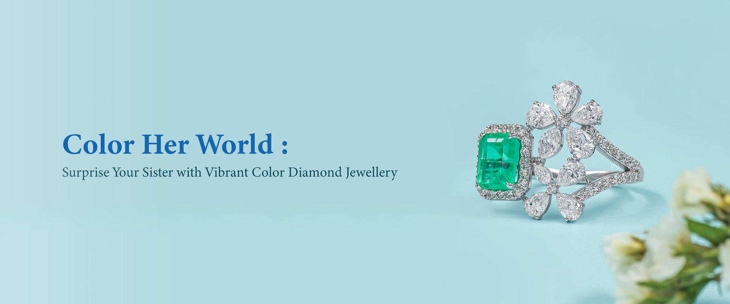 Color Her World: Surprise Your Sister with Vibrant Color Stone Jewellery