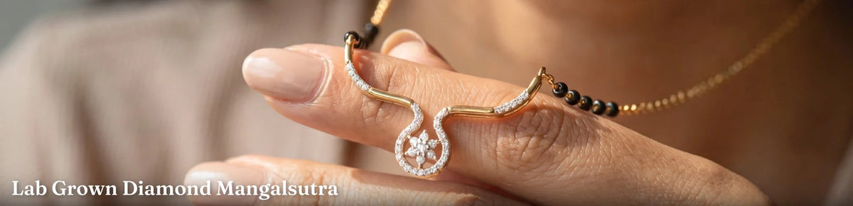 Lab Grown Diamond Mangalsutra