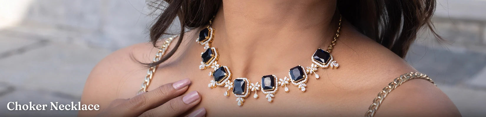 lab grown diamond choker necklace
