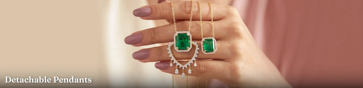 Detachable Diamond Pendant