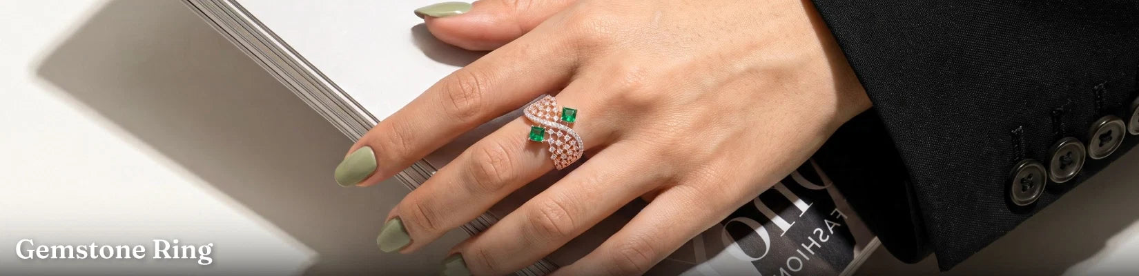 Lab Grown Diamond Gemstone Rings