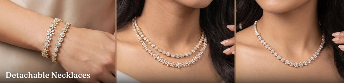 Detachable Diamond Necklace