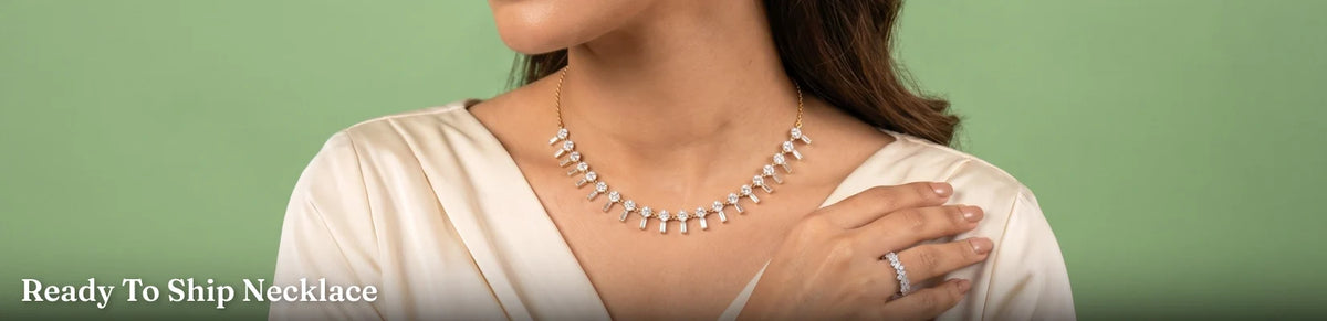 Ready to Ship Diamond Necklaces