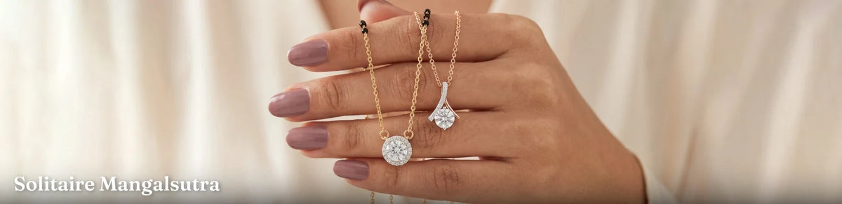 Solitaire Diamond Mangalsutra