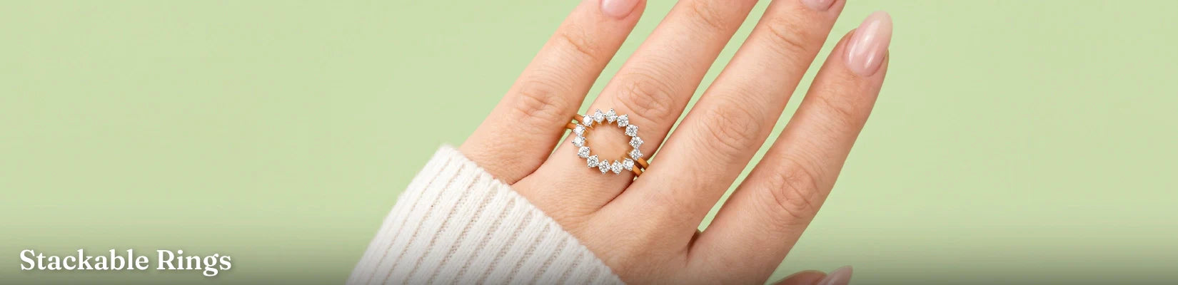 Lab Grown Diamond Stackable Rings