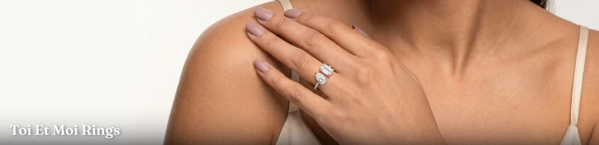 Lab Grown Diamond Toi Et Moi Rings