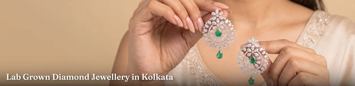 Unique Lab Grown Diamond Earrings