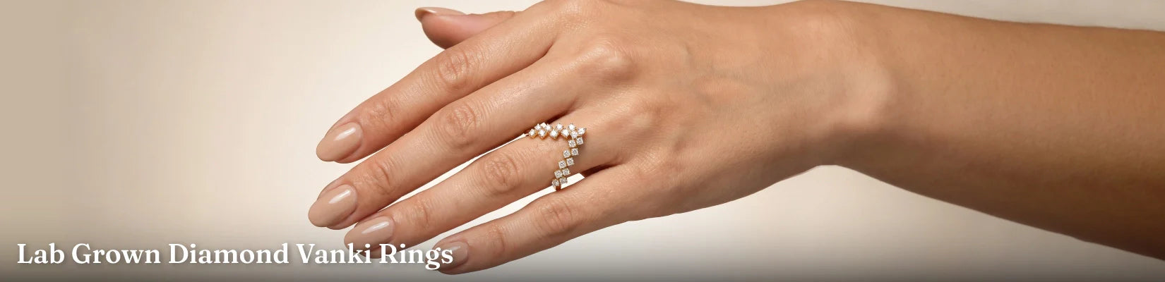 Lab Grown Diamond Vanki Rings — South Indian Tradition