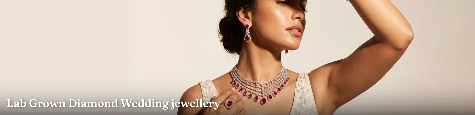 Lab Grown Diamond Wedding jewellery