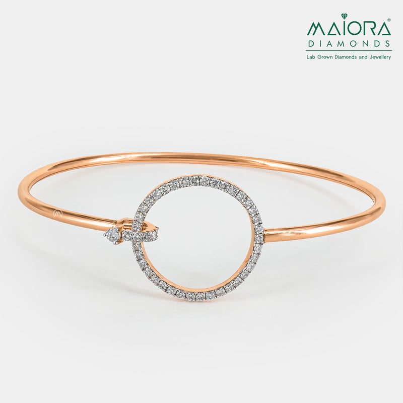 Circle of Life Diamond Bracelets  14K Rose Gold