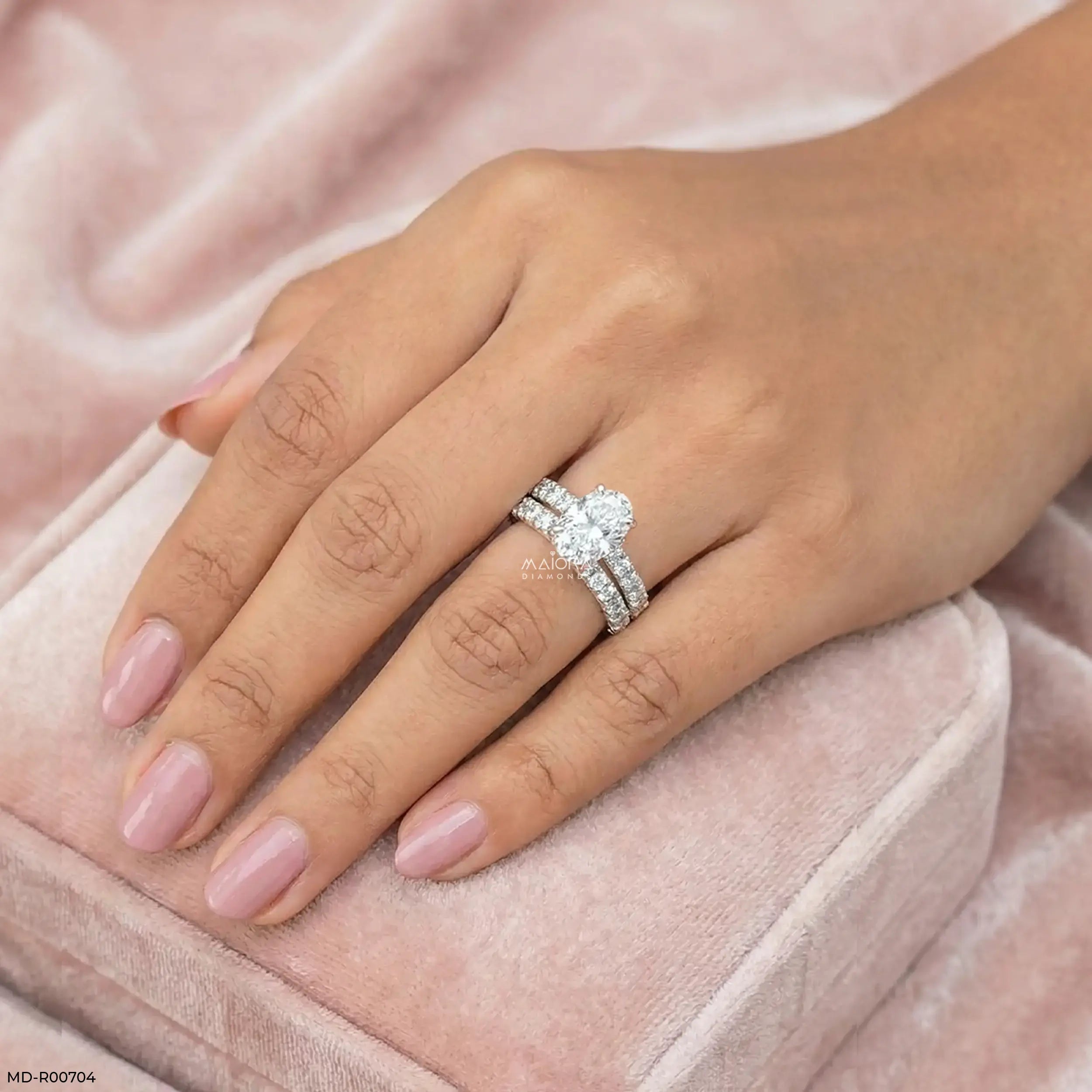 Classic Stack Solitaire Diamond Ring 9K Yellow Gold