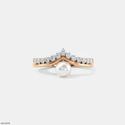 Moonlit Pearl Vanki Diamond Ring