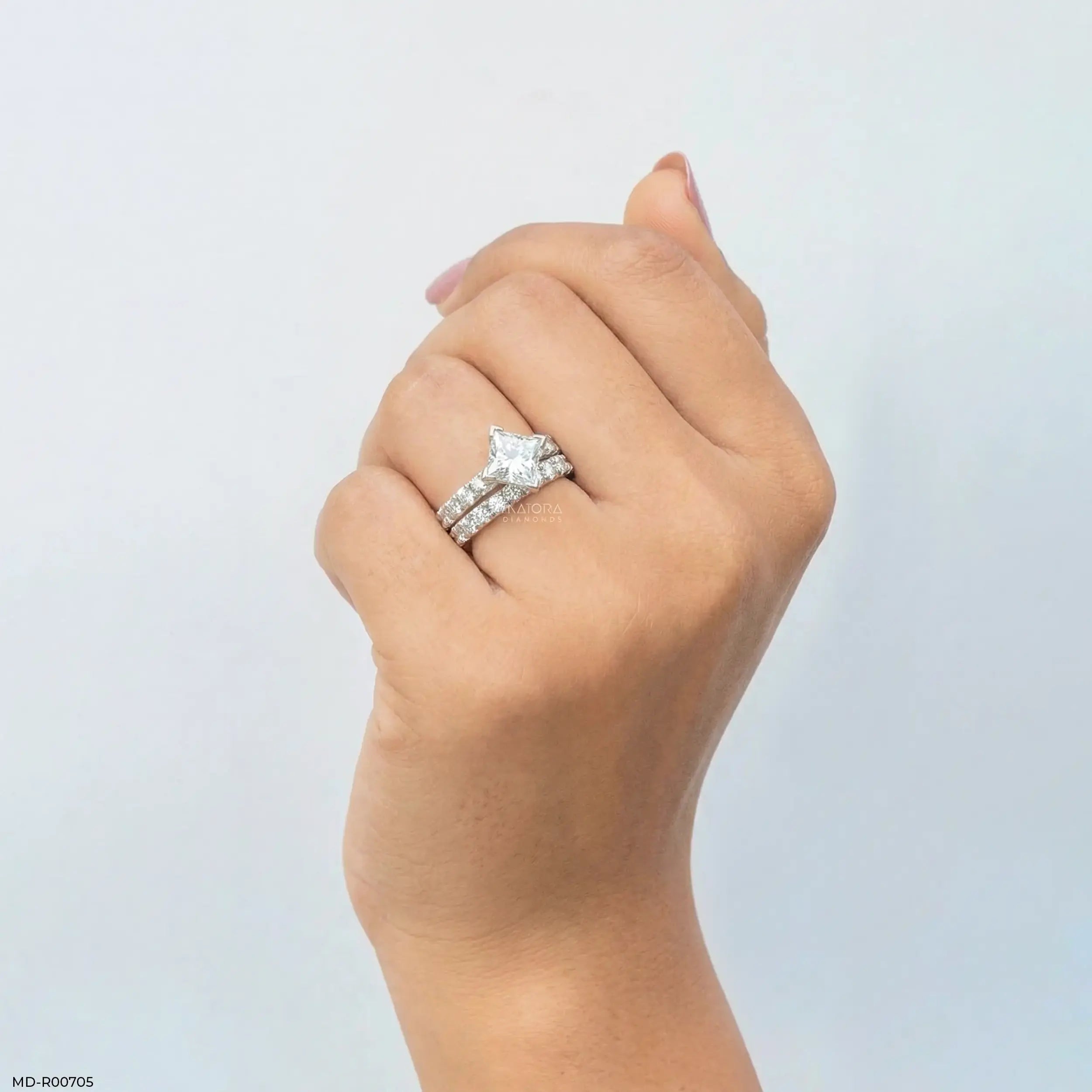 Crown Spark Solitaire Diamond Ring 9K Yellow Gold