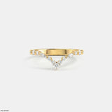 Ethereal Vine Diamond Ring 9K Yellow Gold