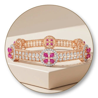 Gemstone Bangle