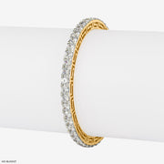 30 Cent Solitaire Single Line Winsome Bangle