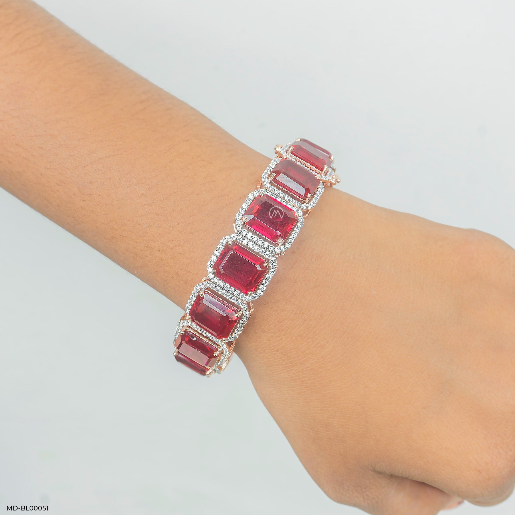 Majestique Diamond Bangle 14K White Gold