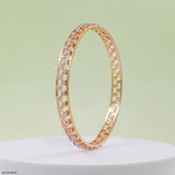 Timeless Trace Diamond Bangle 18K Yellow Gold