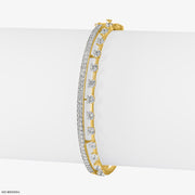 Celestial Diamond Bracelets 18K Yellow Gold