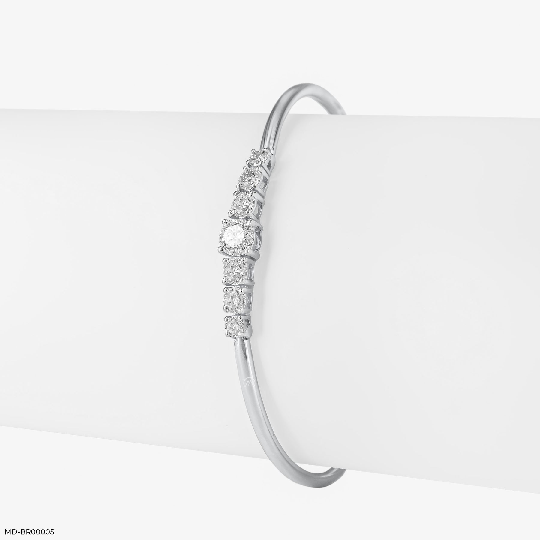 7 Diamond Bracelets 14K Rose Gold