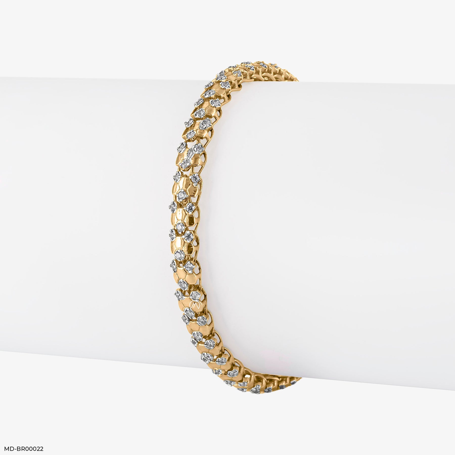 Gorgeous Diamond Tennis Bracelets 14K Yellow Gold